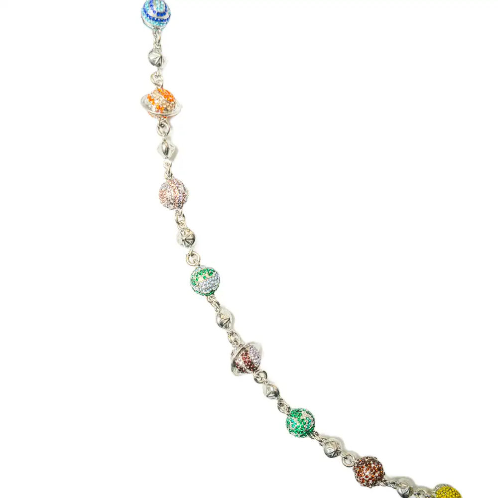 starchainworld ウォレットチェーン StarChain World / LARGE PLANET WALLET CHAIN | HOLICK